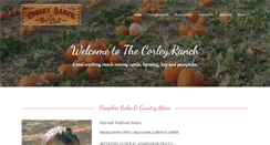 Desktop Screenshot of corleyranch.com